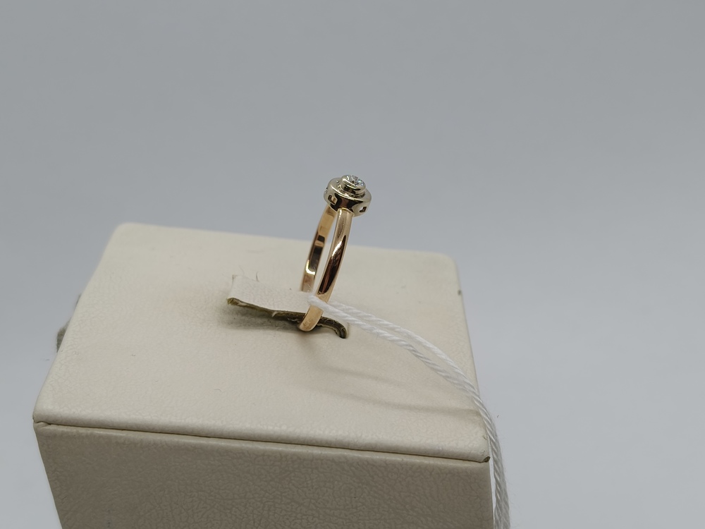 КОЛЬЦО БРИЛЛИАНТ Au 585