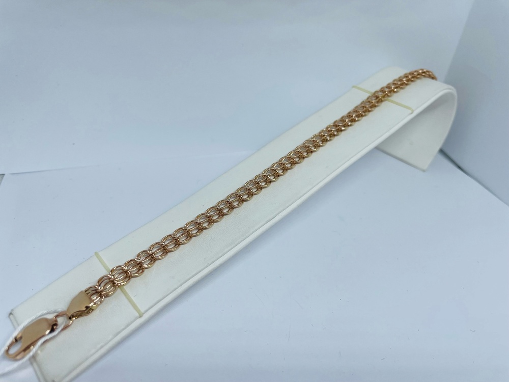 БРАСЛЕТ ПОЛНОВЕСНЫЙ Итальянка Au 585