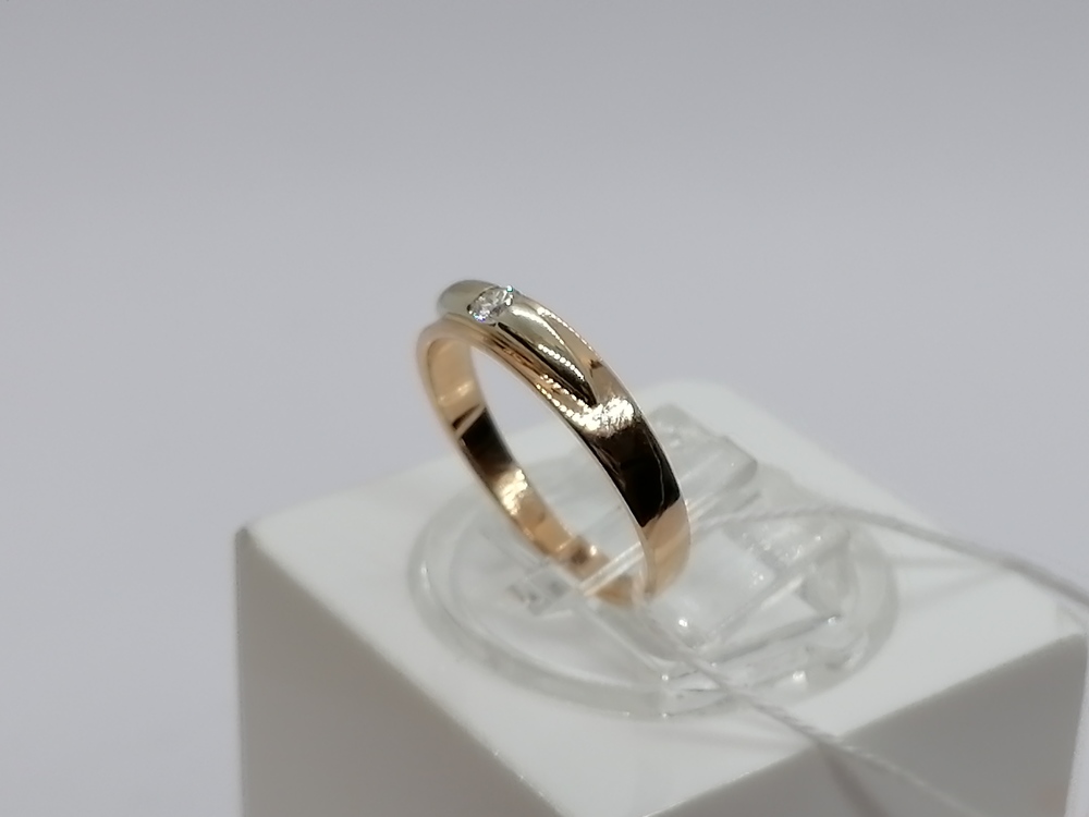 КОЛЬЦО БРИЛЛИАНТ Au 585