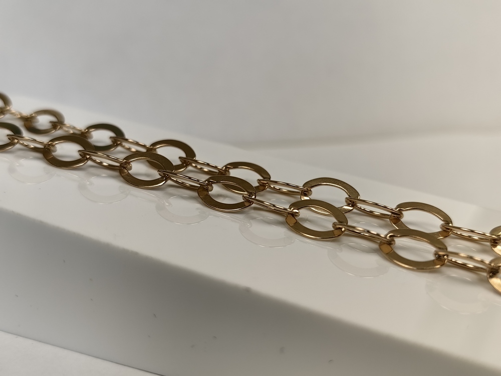 ЦЕПЬ ПОЛНОВЕСНАЯ Якорное (Au 585)