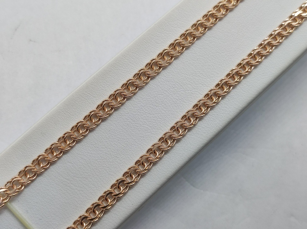 ЦЕПЬ ПОЛНОВЕСНАЯ Бисмарк (Au 585)