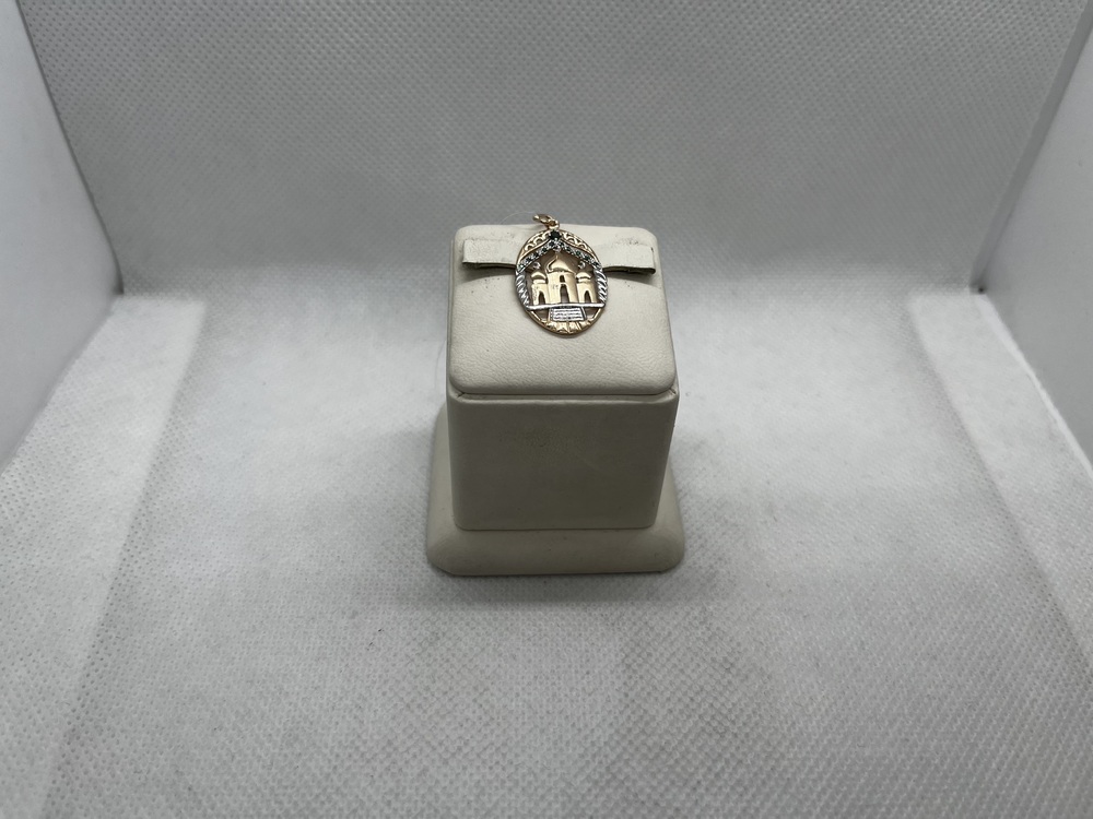 ПОДВЕСКА МЕЧЕТЬ с камнями (Au 585)