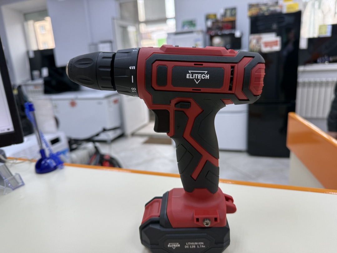 Шуруповерт Elitech ДА 122СЛ