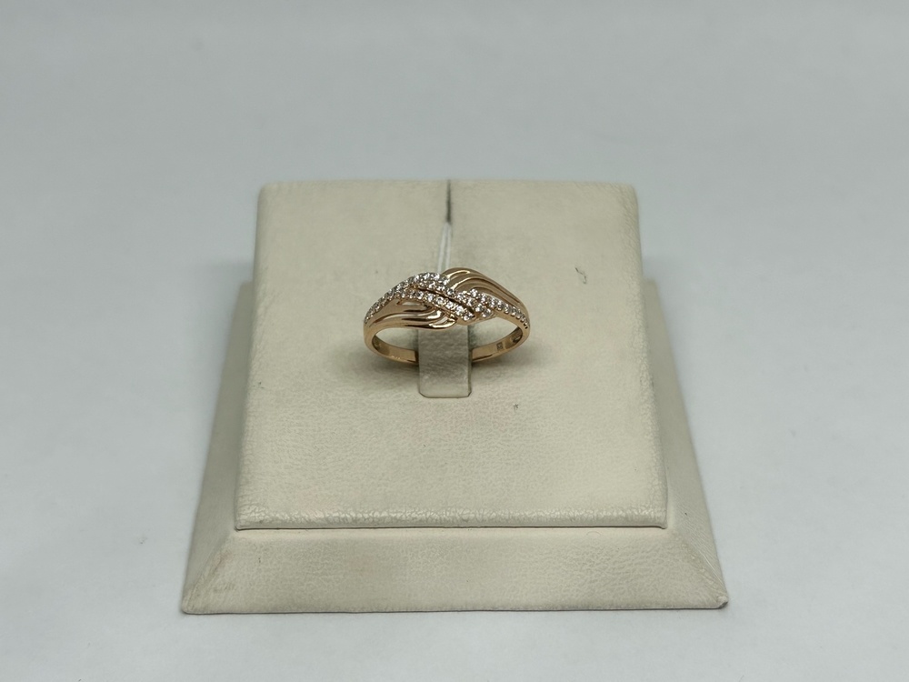 КОЛКМИ585 КОЛЬЦО С КАМНЯМИ (Au 585)