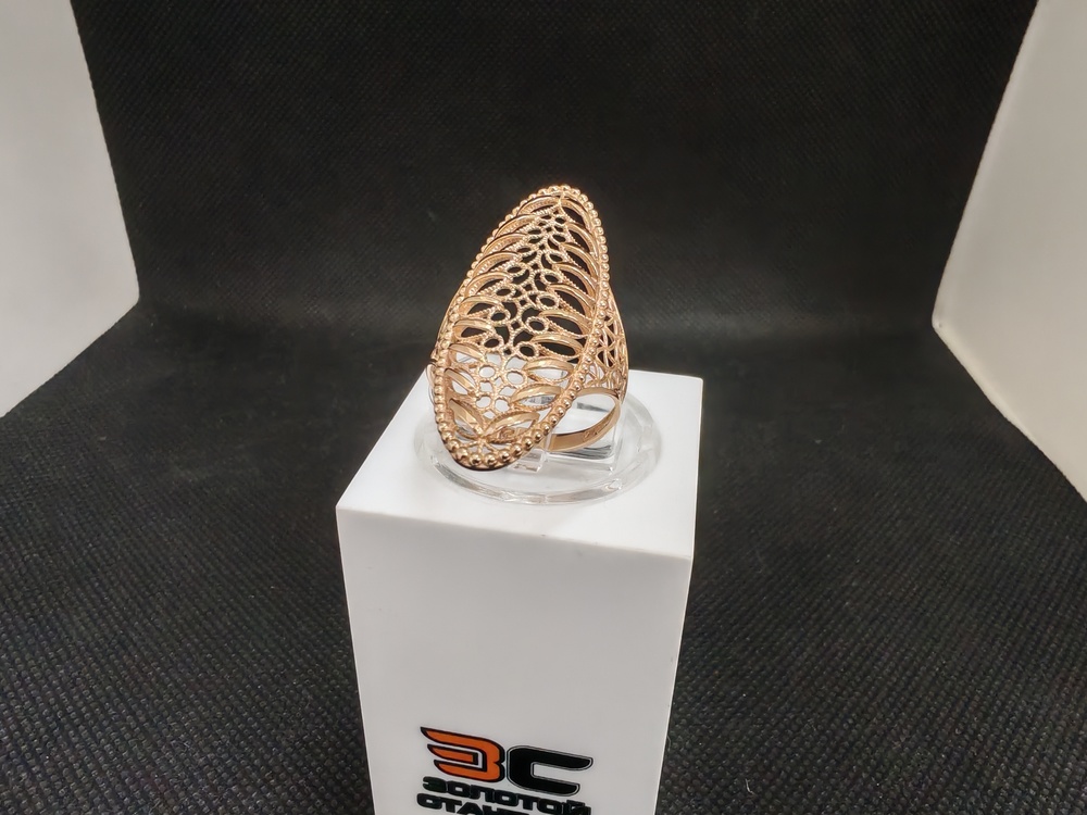 1023 КОЛЬЦО БЕЗ КАМНЯ (Au 585)