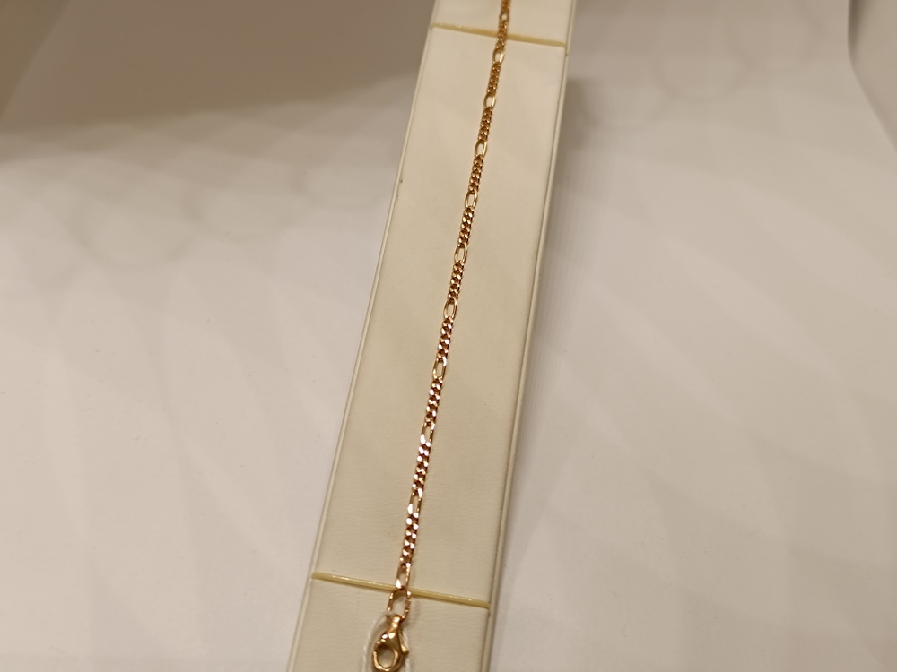 БРАСЛЕТ ПОЛНОВЕСНЫЙ Фигаро(картье) Au 585