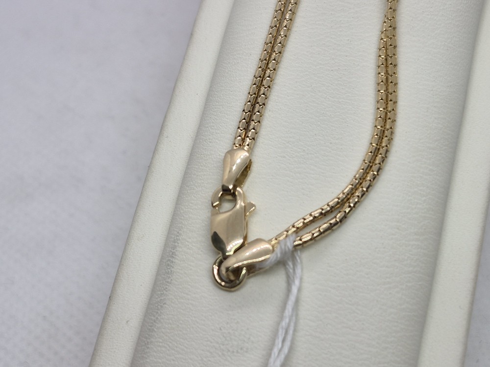 КОЛЬЕ С КАМНЯМИ Au 585