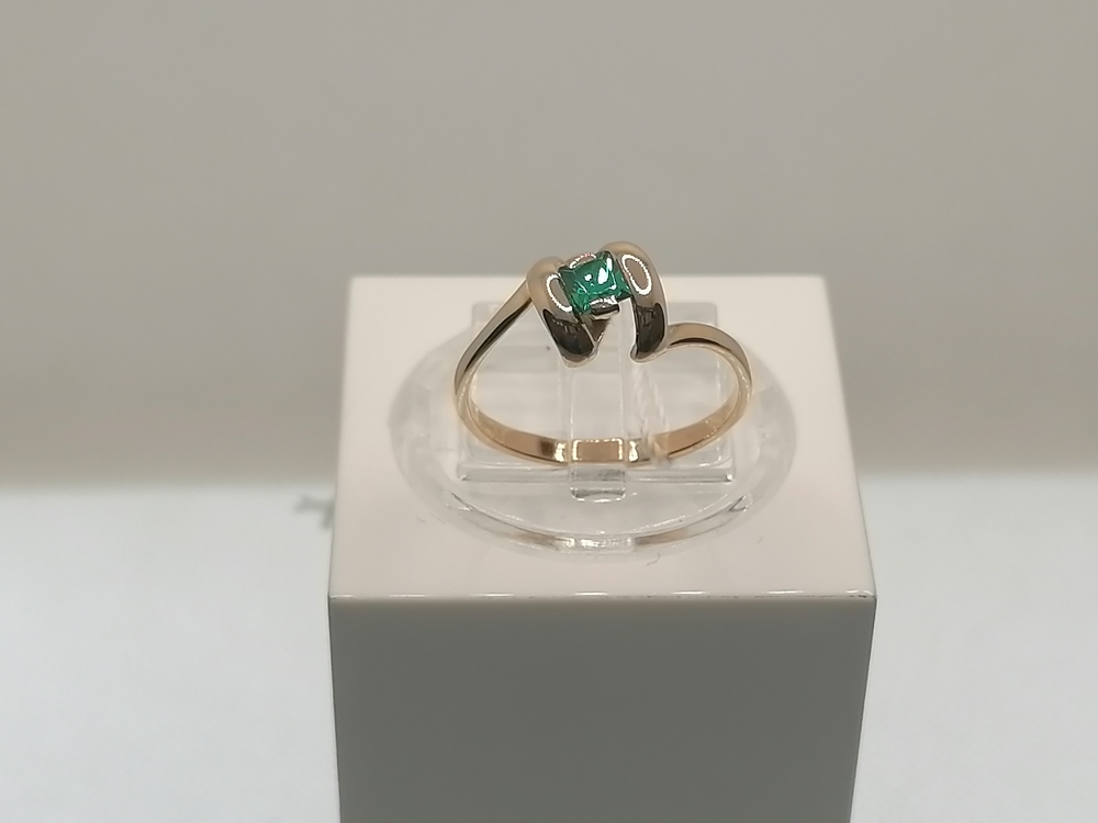 КОЛЬЦО С КАМНЕМ (Au 585)