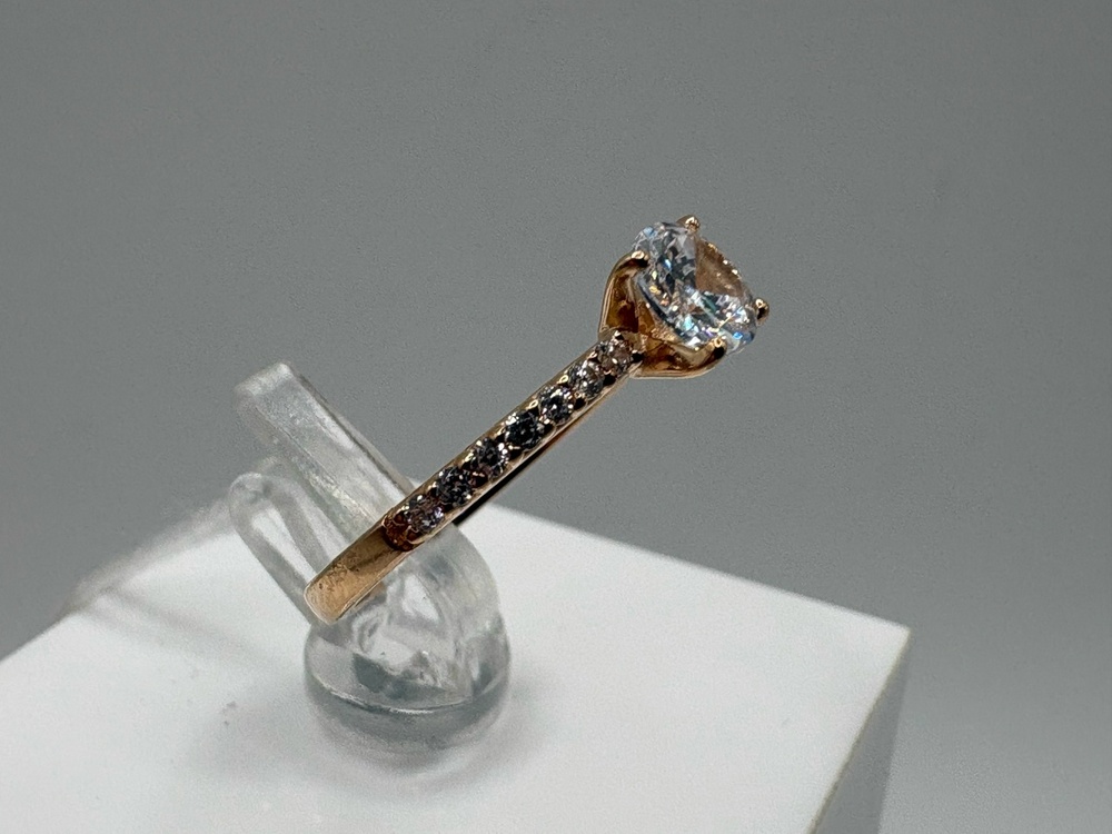 КОЛКМИ585 КОЛЬЦО С КАМНЯМИ (Au 585)