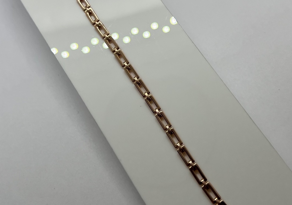 БРАСЛЕТ ПОЛНОВЕСНЫЙ Штамповка Au 585