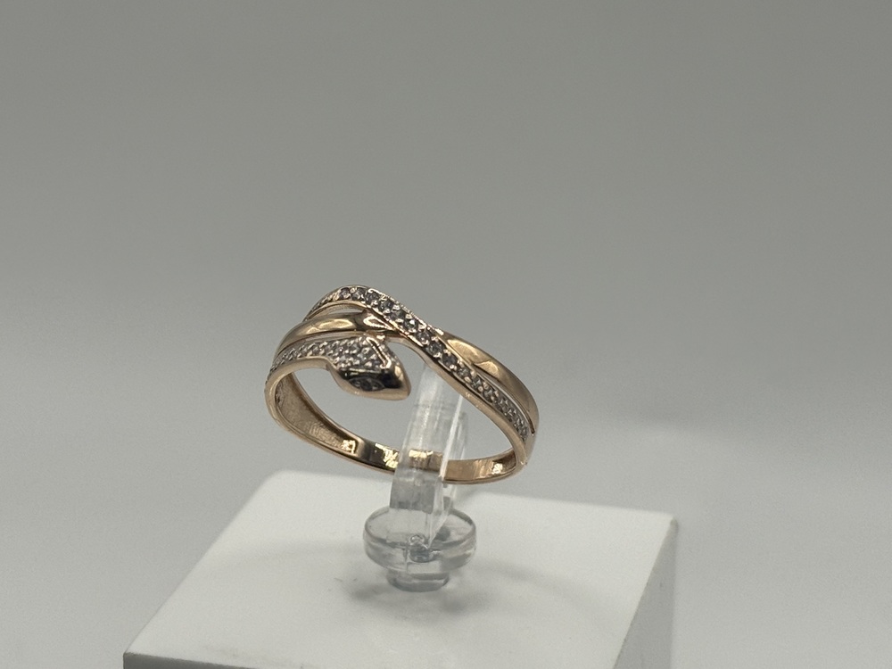 КОЛКМИ585 КОЛЬЦО С КАМНЯМИ (Au 585)