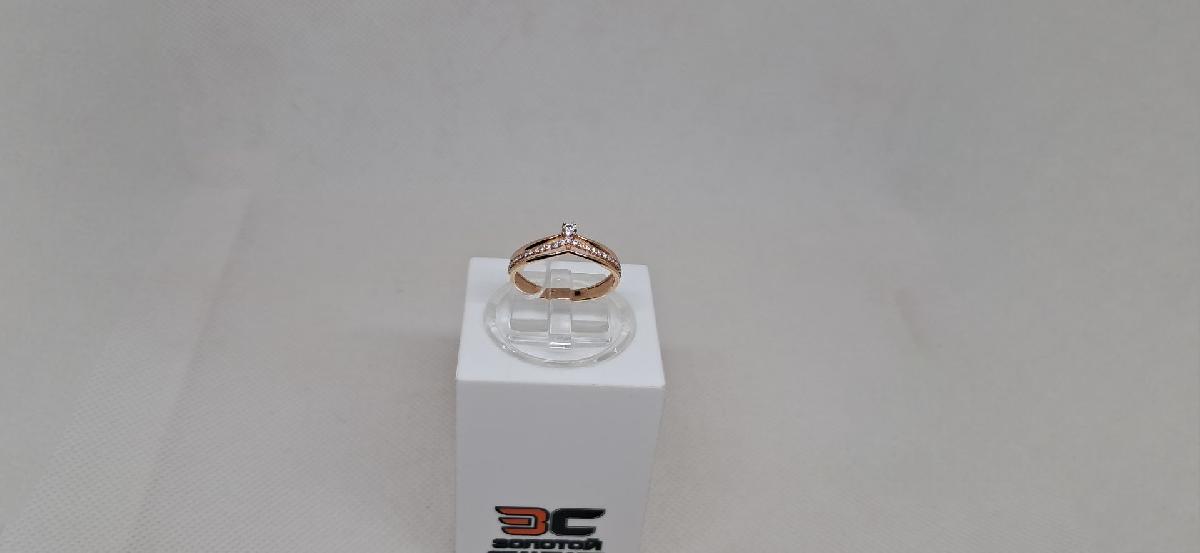 КОЛКМИ585 КОЛЬЦО С КАМНЯМИ (Au 585)