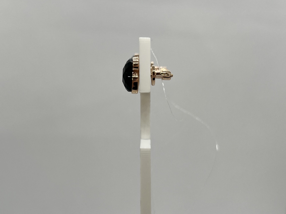 СЕРЬГИ ПУСЕТЫ с камнем (Au 585)