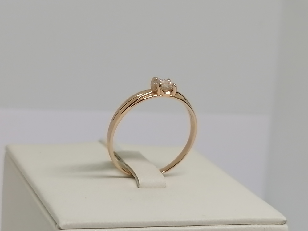 КОЛЬЦО БРИЛЛИАНТ Au 585