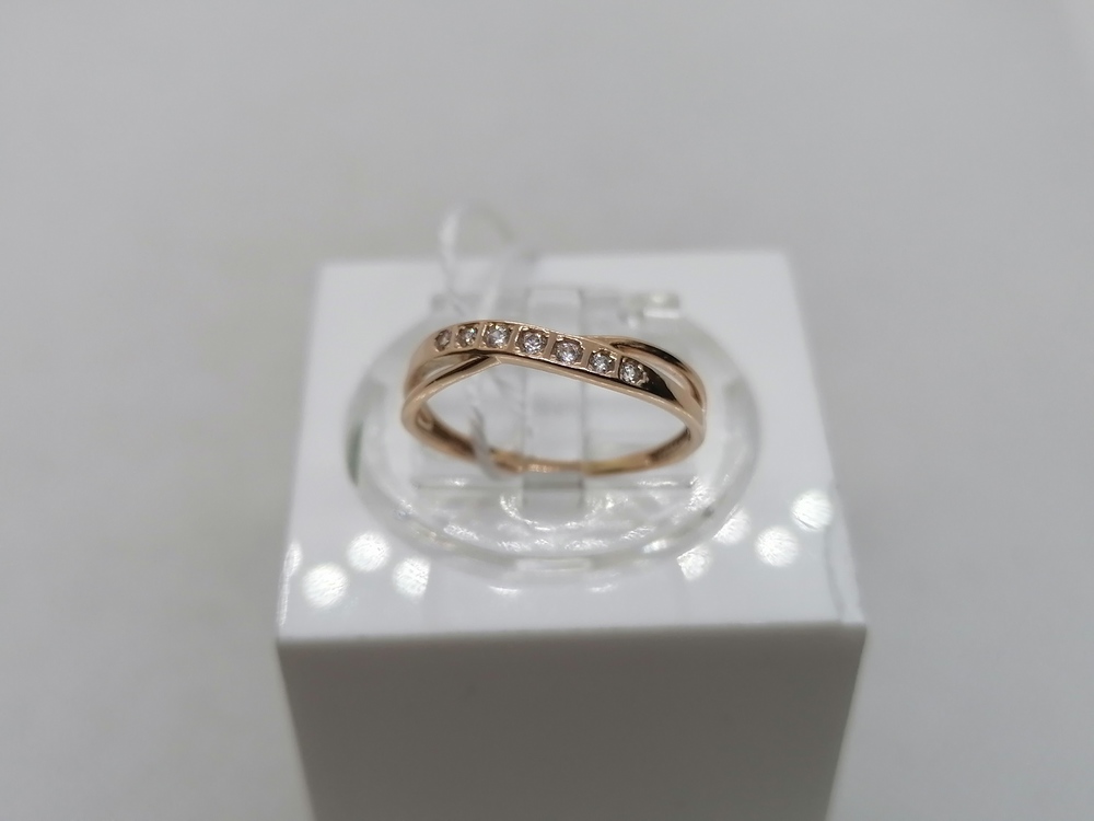 КОЛКМИ585 КОЛЬЦО С КАМНЯМИ (Au 585)