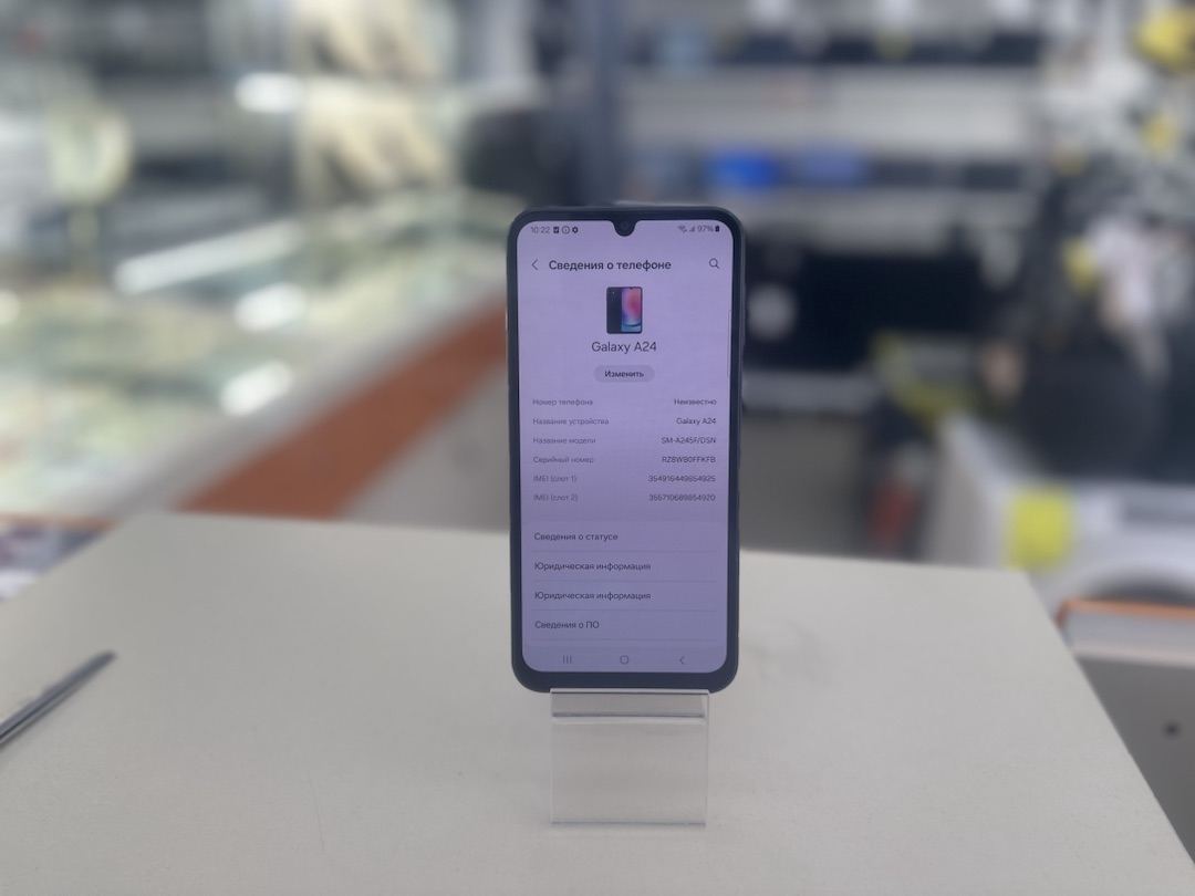 Смартфон Samsung Galaxy A24 4/128