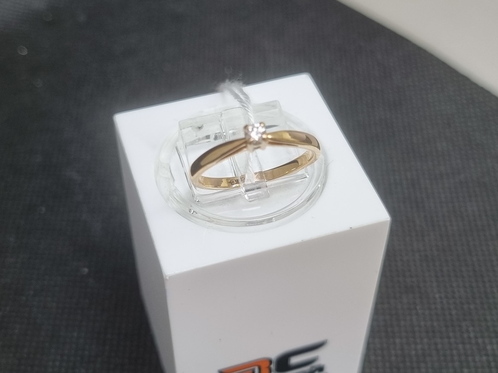 КОЛЬЦО БРИЛЛИАНТ Au 585