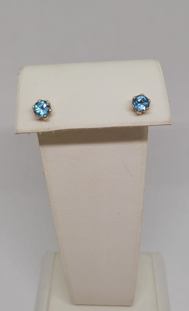 СПУС585 СЕРЬГИ ПУСЕТЫ (Au 585)