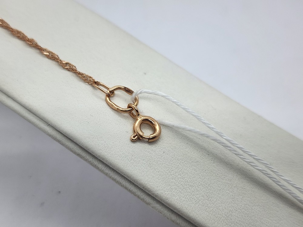 БРАСЛЕТ ПУСТОТЕЛЫЙ Сингапур Au 585