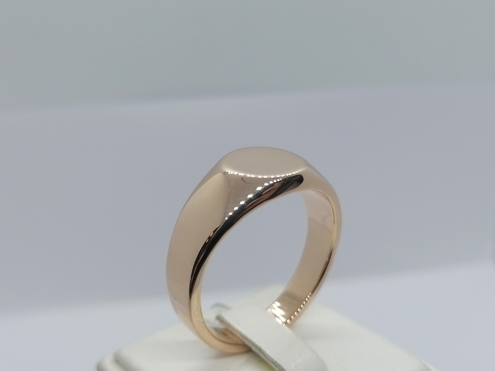 КОЛЬЦО ПЕЧАТКА без камня (Au 585)
