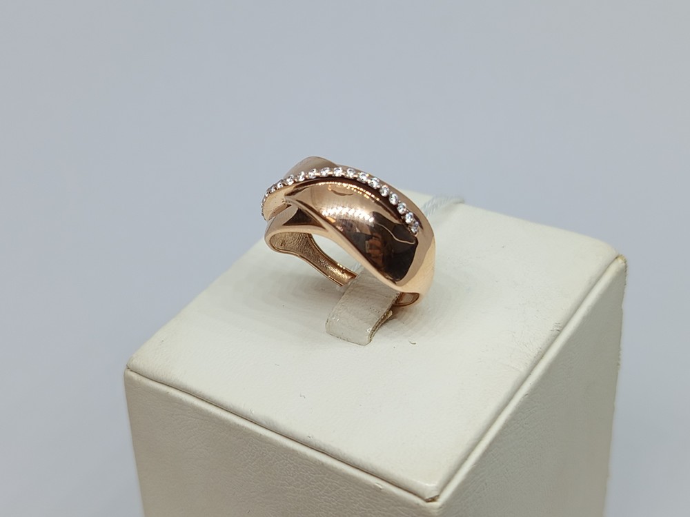 КОЛКМИ585 КОЛЬЦО С КАМНЯМИ (Au 585)