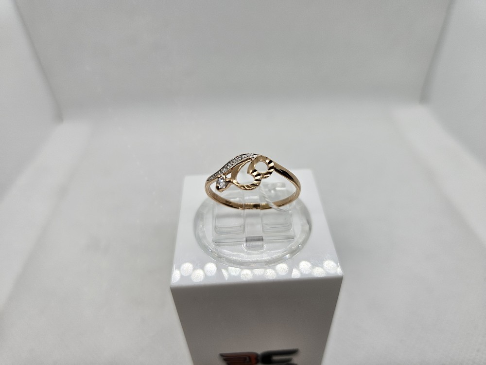 КОЛКМИ585 КОЛЬЦО С КАМНЯМИ (Au 585)
