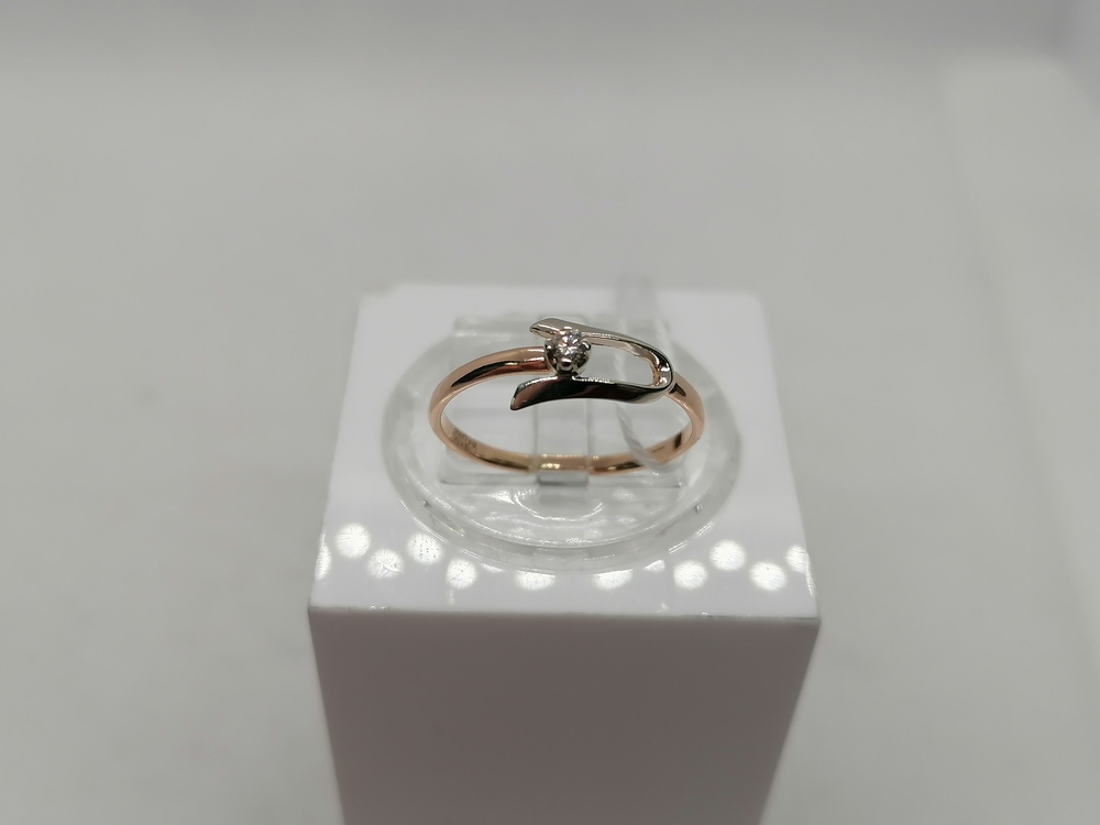 КОЛЬЦО БРИЛЛИАНТ Au 585