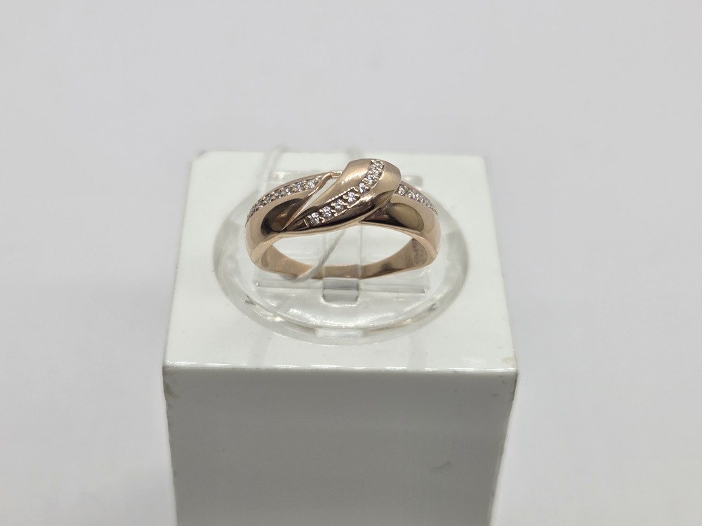 КОЛКМИ585 КОЛЬЦО С КАМНЯМИ (Au 585)