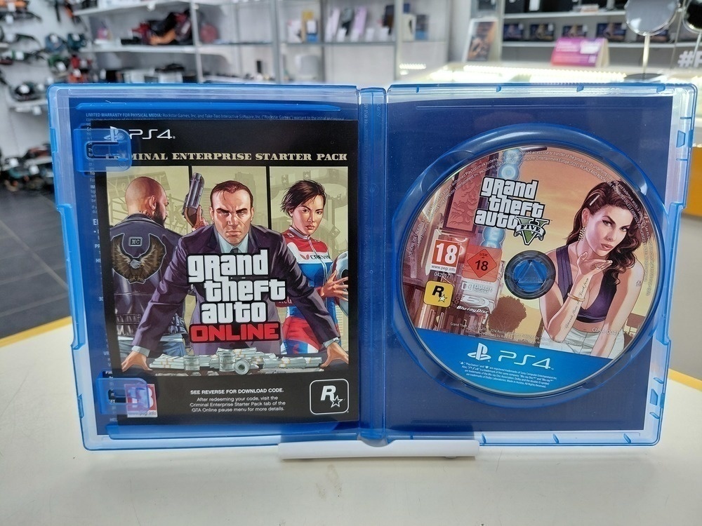 Игра Playstation 4 GTA 5