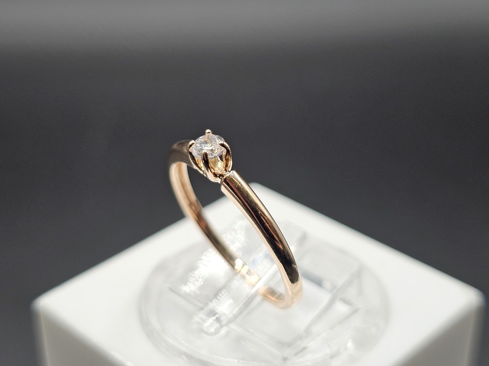 КОЛКМ585 КОЛЬЦО С КАМНЕМ (Au 585)