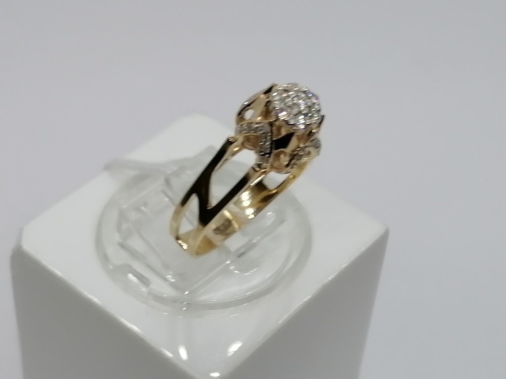 КОЛЬЦО БРИЛЛИАНТ Au 585