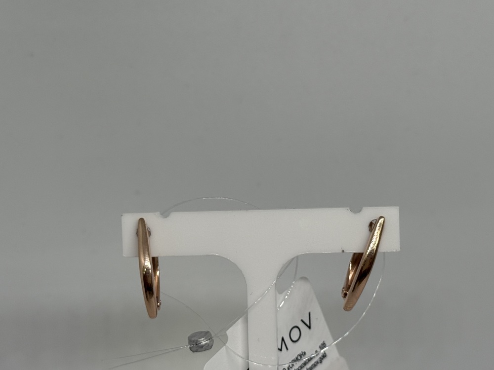 СЕРЬГИ БЕЗ КАМНЯ (Au 585)