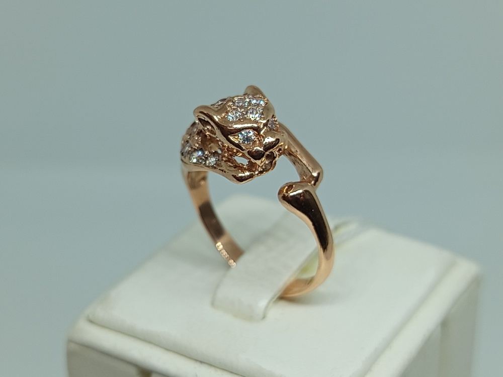 КОЛКМИ585 КОЛЬЦО С КАМНЯМИ (Au 585)