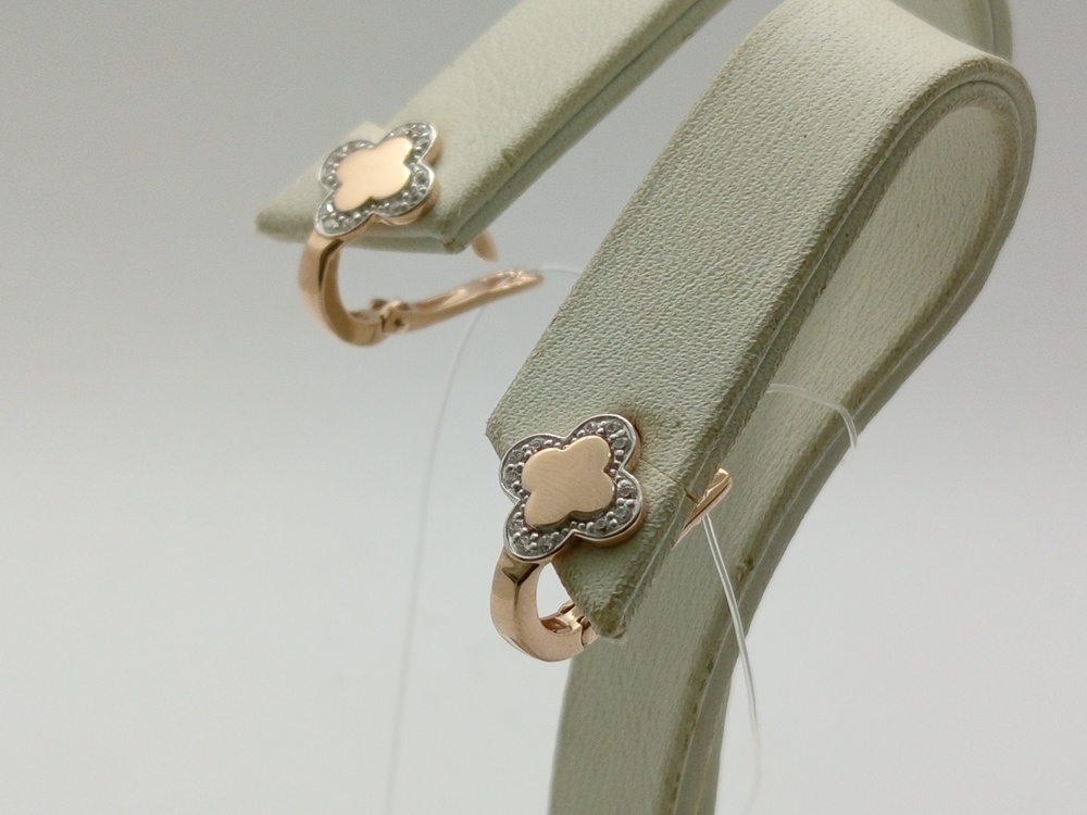 СЕРЬГИ С КАМНЯМИ (Au 585)