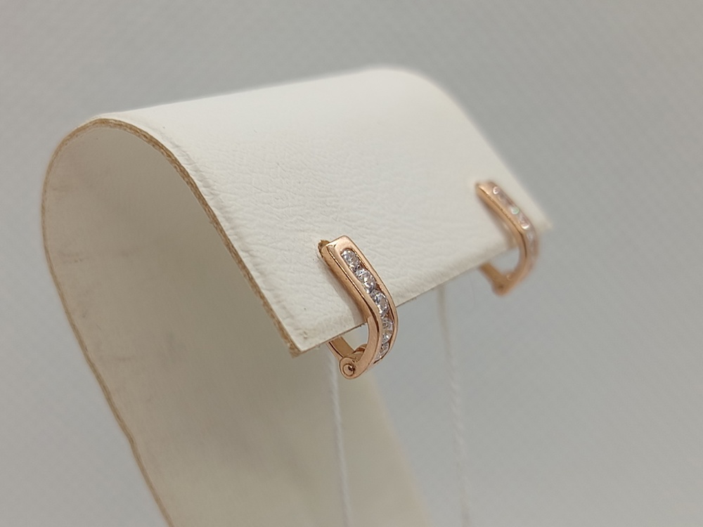 СЕРЬГИ С КАМНЯМИ (Au 585)