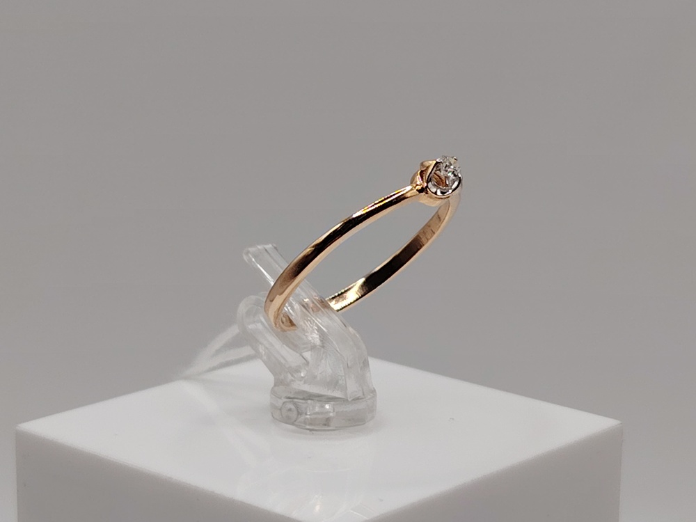 КОЛЬЦО БРИЛЛИАНТ Au 585