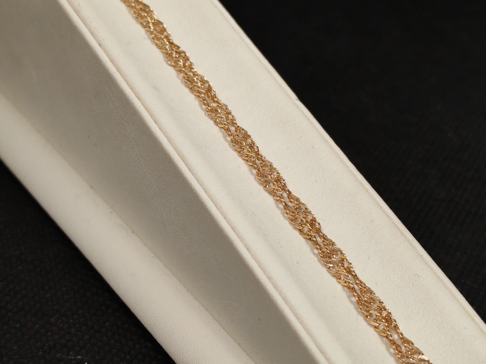 ЦЕПЬ ПОЛНОВЕСНАЯ Сингапур (Au 585)