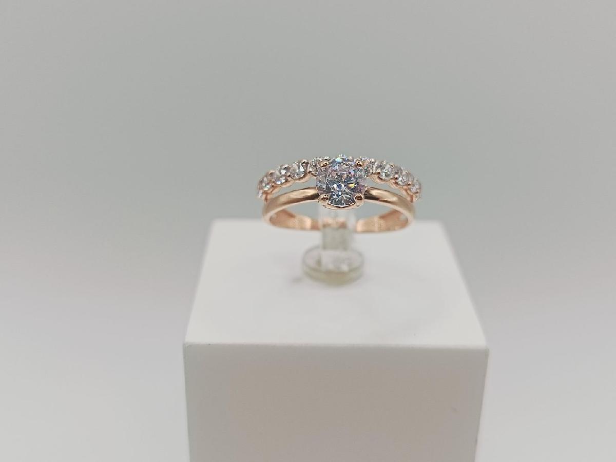 КОЛКМИ585 КОЛЬЦО С КАМНЯМИ (Au 585)