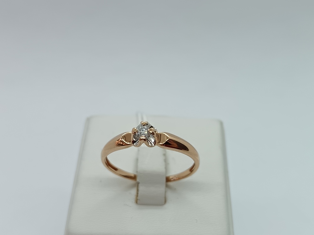 КОЛЬЦО БРИЛЛИАНТ Au 585