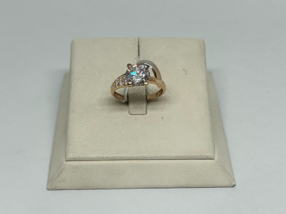 КОЛКМИ585 КОЛЬЦО С КАМНЯМИ (Au 585)