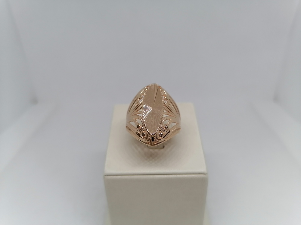 4152а КОЛЬЦО БЕЗ КАМНЯ (Au 585)