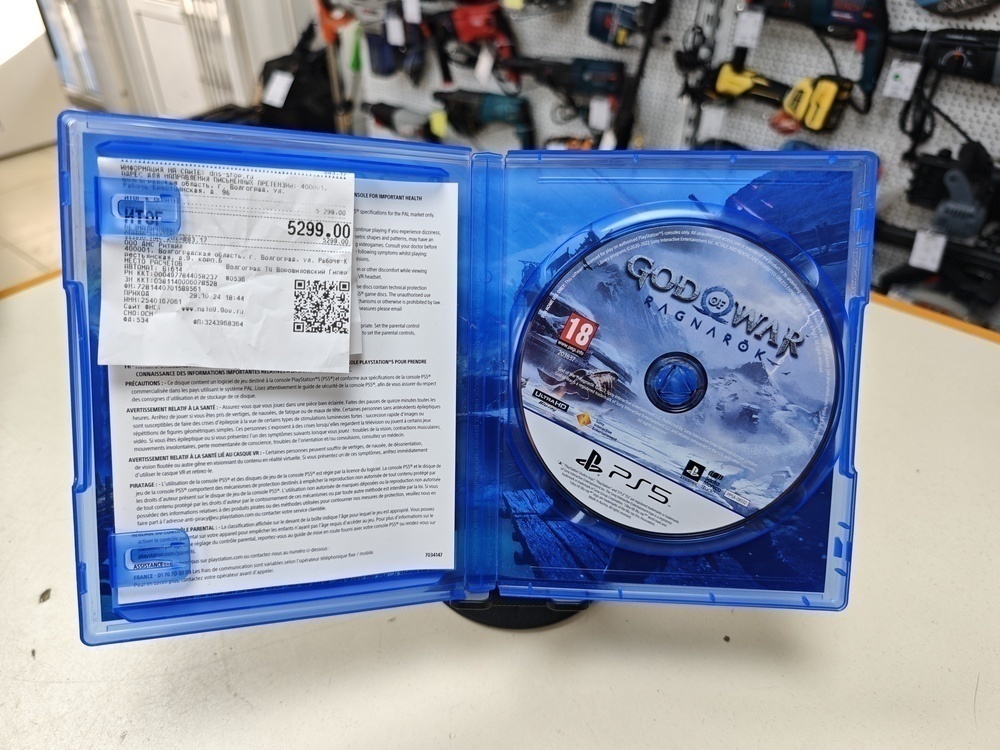 Игра Playstation 5 God Of war Ragnarok