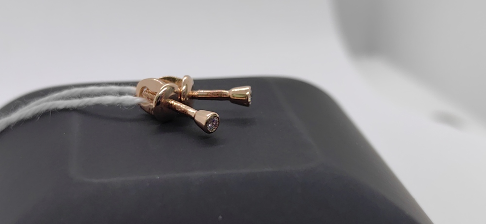 СЕРЬГИ БРИЛЛИАНТ (Au 585)