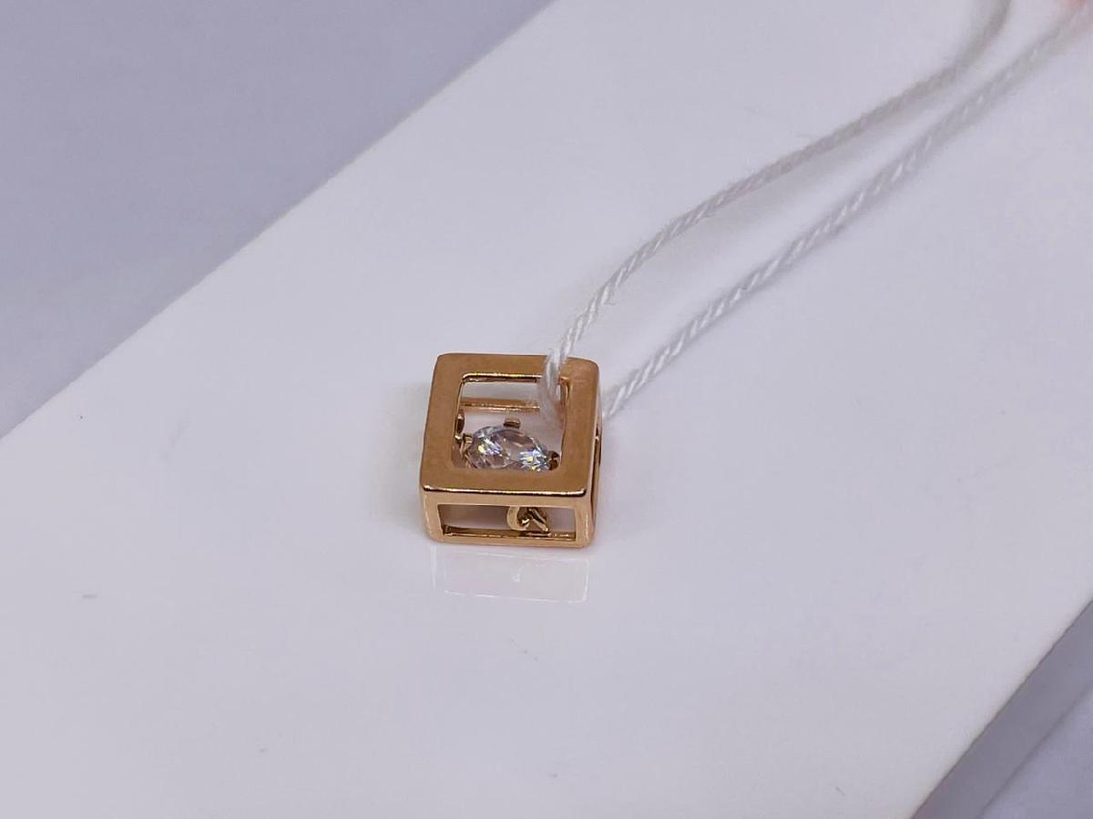 ПОДВЕСКА С КАМНЕМ (Au 585)