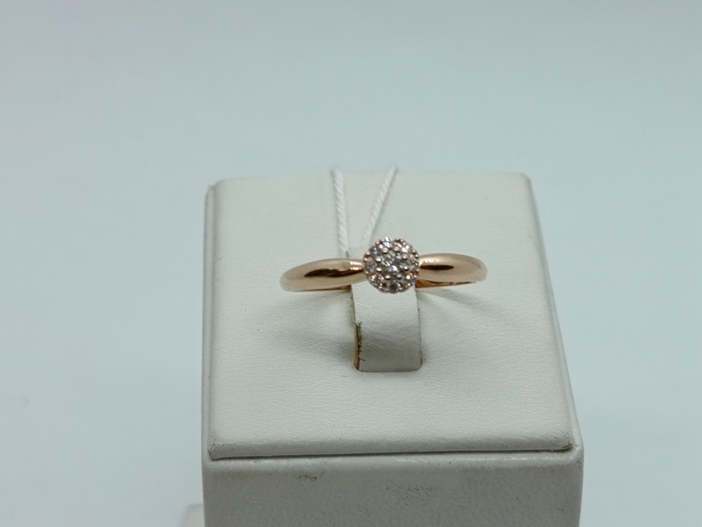 КОЛЬЦО БРИЛЛИАНТ Au 585