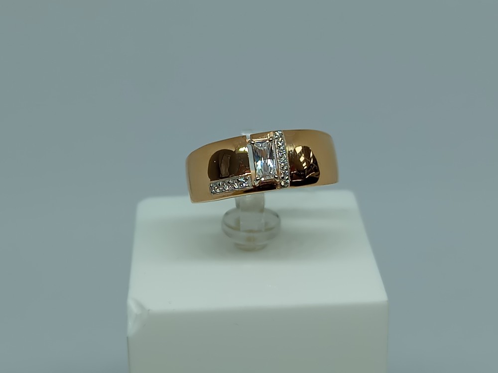 КОЛЬЦО С КАМНЯМИ (Au 585) КОЛЬЦО С КАМНЯМИ (Au 585)