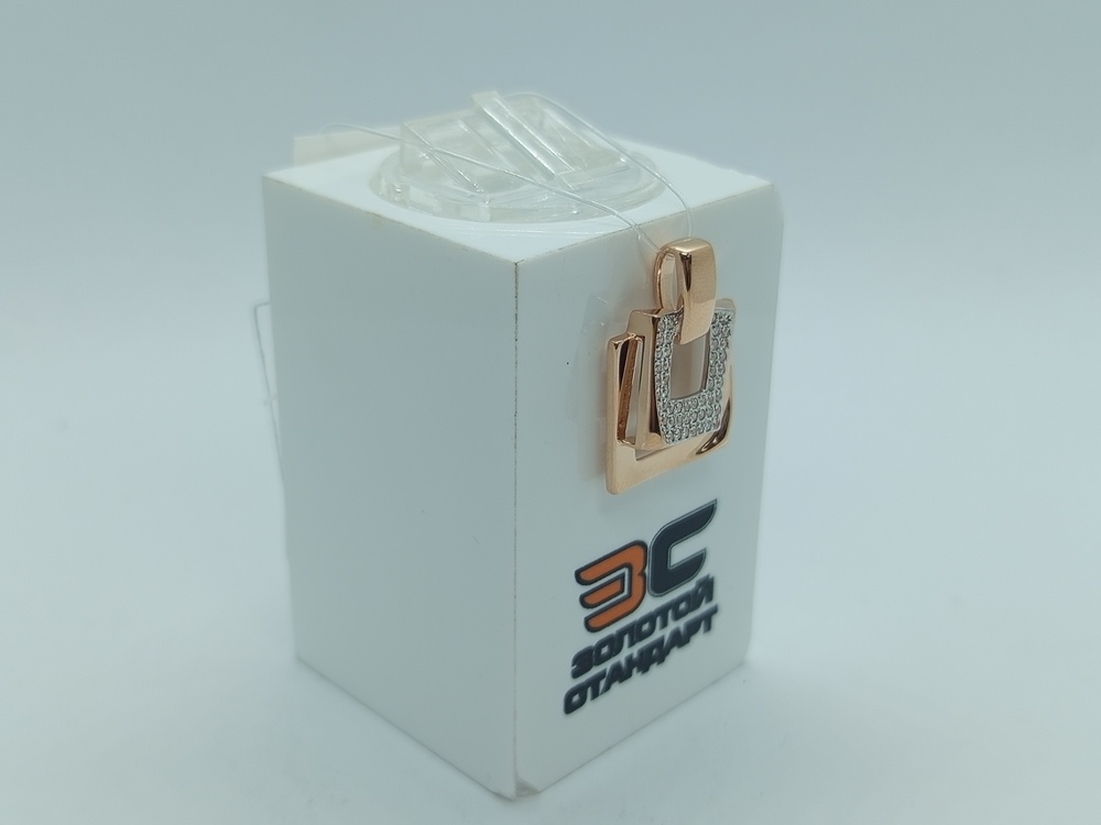 ПОДВЕСКА С КАМНЯМИ (Au 585)