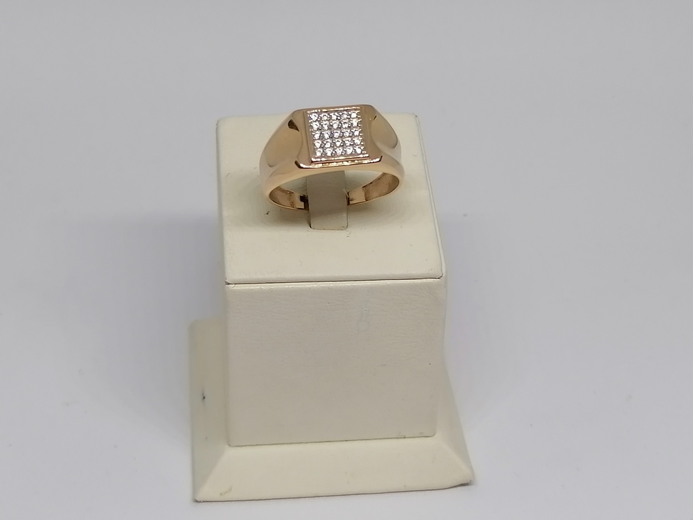 ПЕЧКМИ585 ПЕЧАТКА С КАМНЯМИ (Au 585)