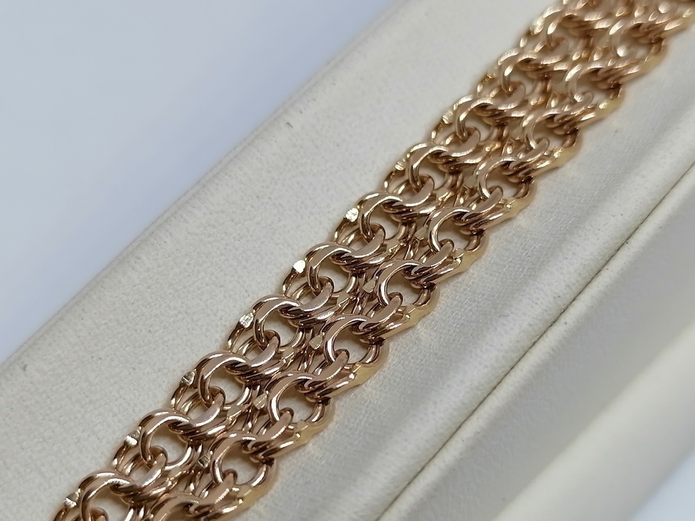 ЦЕПЬ ПОЛНОВЕСНАЯ Бисмарк (Au 585)