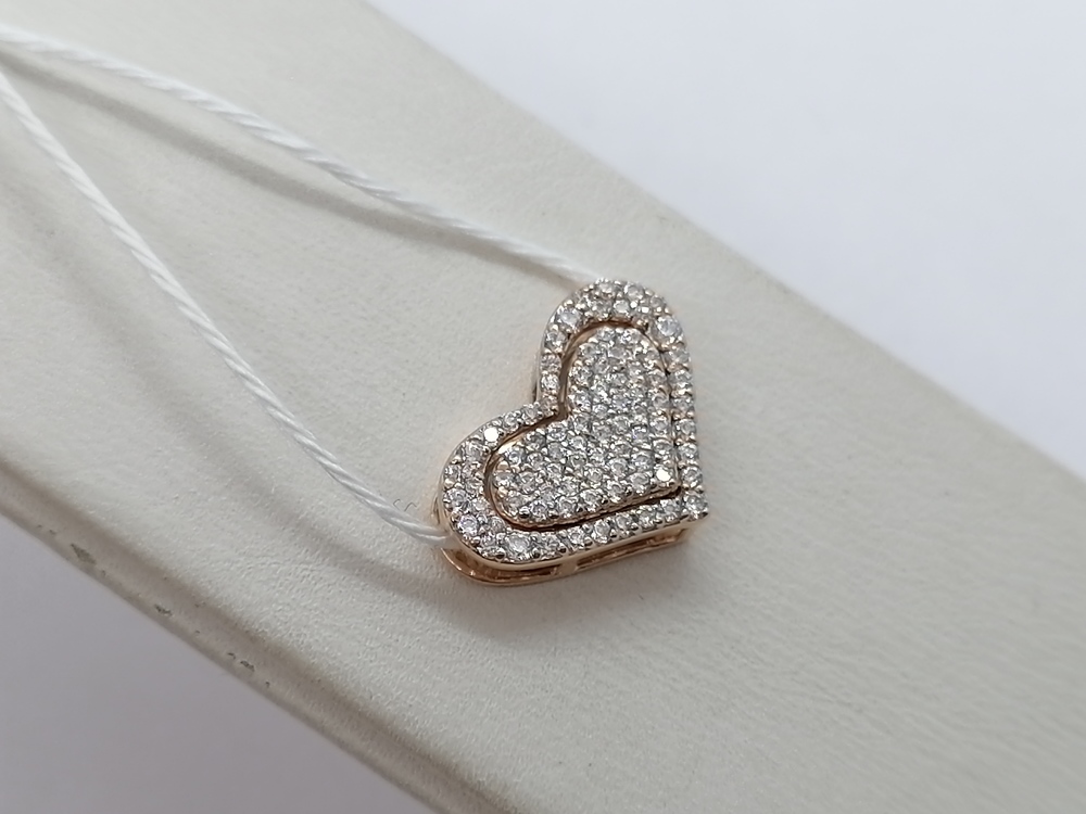 ПОДКМИ585 ПОДВЕСКА С КАМНЯМИ (Au 585)